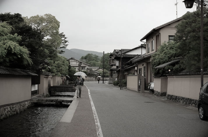 Street of Shake-machi in Kyoto.