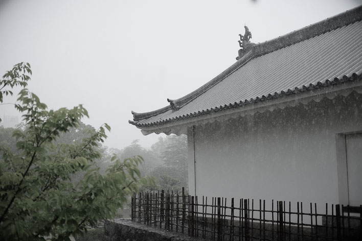 The East Gate structure, reconstructed in Sumpu Castle Park