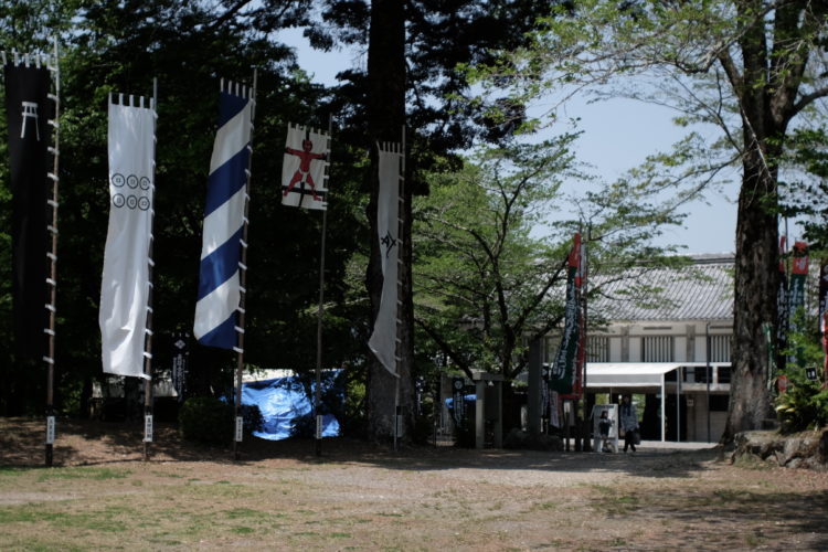 The Nagashino Castle Ruins Museum in Aichi, Japan
