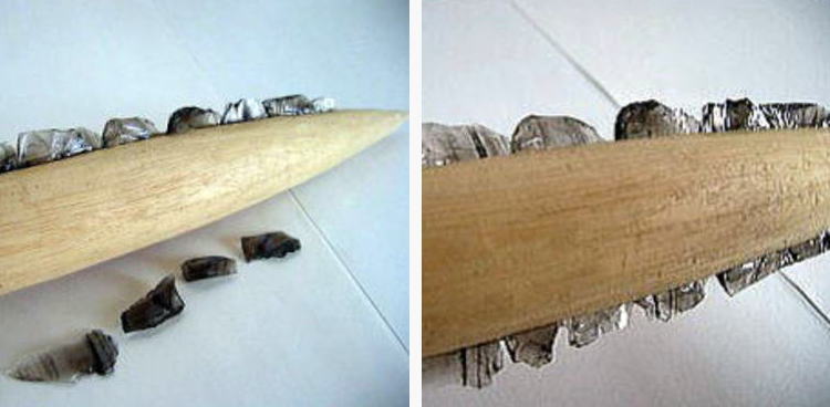 a hunting tool in the Paleolithic Period in Japan