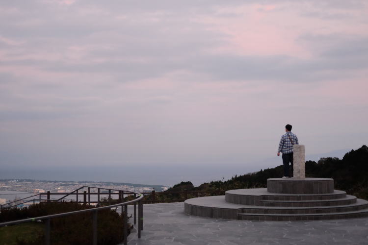 Nihondaira hill in Shimizu, Japan