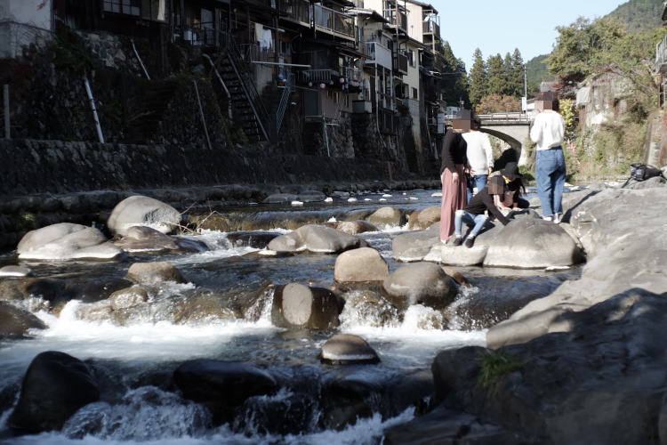 The Kodara River in Gujo Hachiman