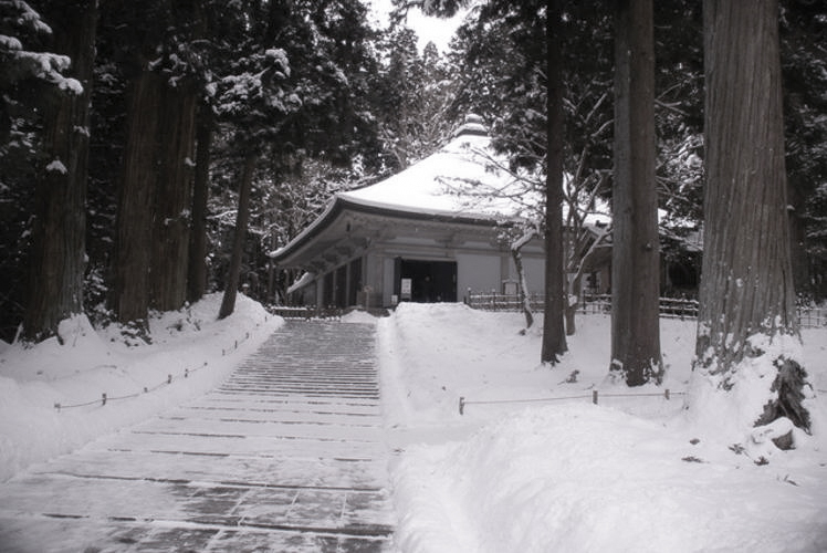The Konjiki-do (Golden Hall) of Chuson-ji Temple.