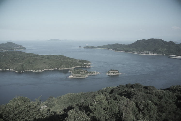 A view of the Seto Inland Sea.