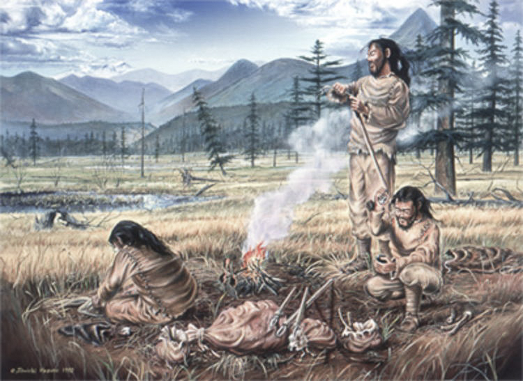 Life of people in the Paleolithic Period in Japan