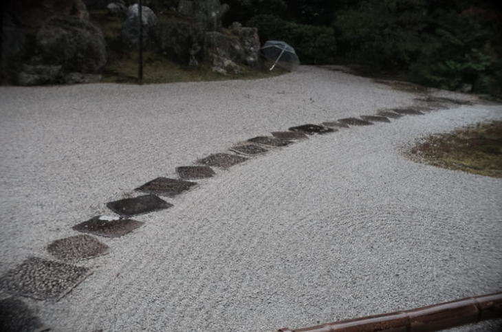 Japanese garden at Konchi-in.