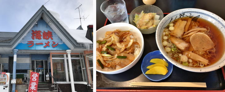 Lunch at Kaikyo Ramen in Aomori