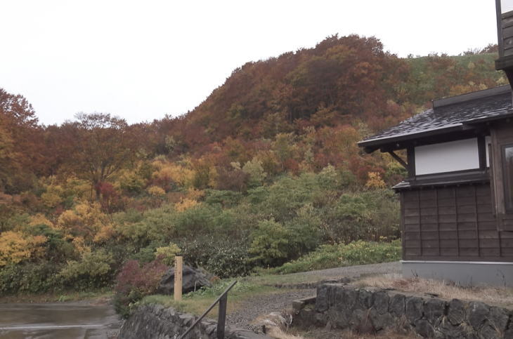 Sukayu Onsen in autumn.