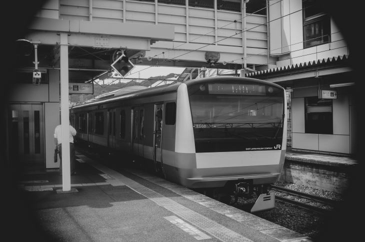 JR Itsukaichi Line.