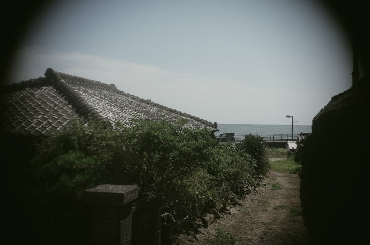 Landscape near Nagasakibana Headland. 