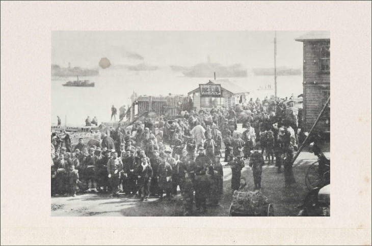 Hokkaido pioneers at Otaru Port