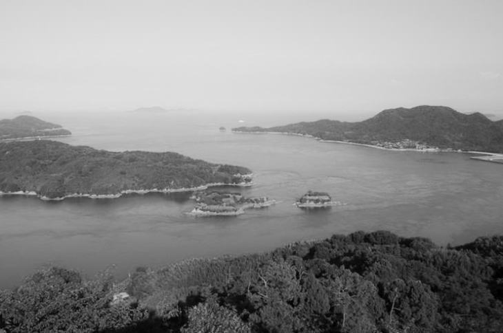 A view of the Seto Inland Sea.
