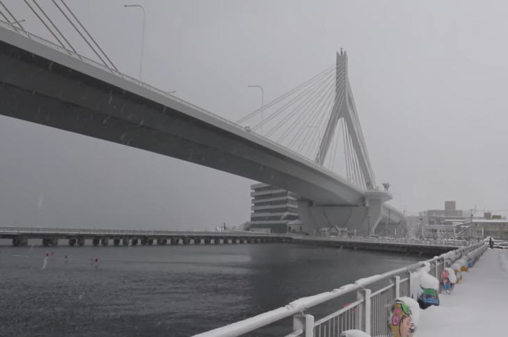 Aomori Bay Bridge.