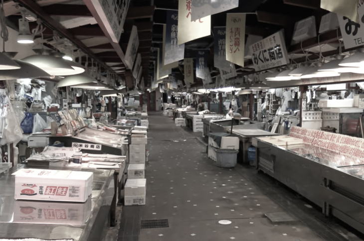 AUGA fish market in Aomori.