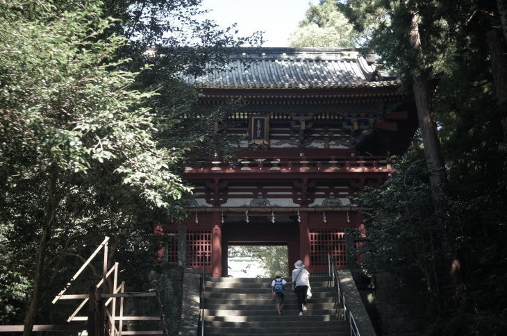 Kunozan Toshogu Shrine near Shimizu Port.