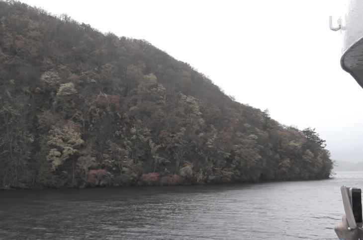 Excursion boat on Lake Towada.