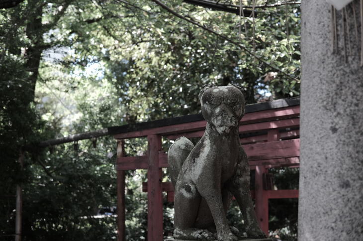 Minowa-inari Shrine near Shimizu Port.