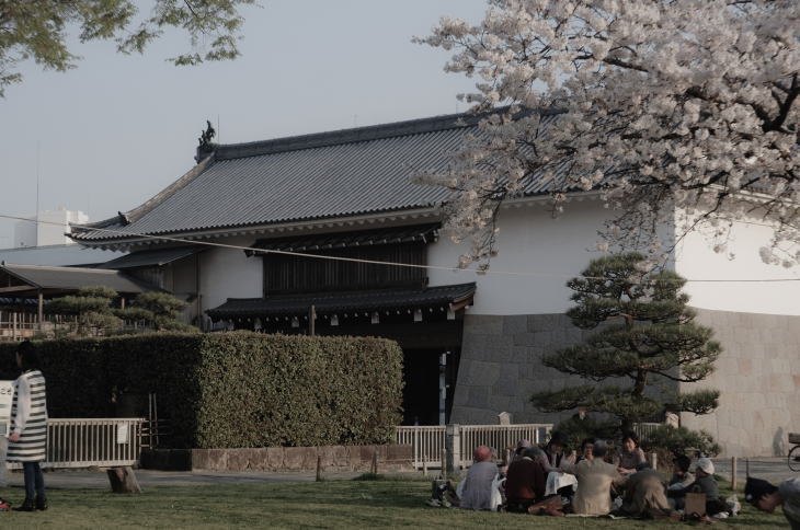 East Gate in Sumpu Castle Park in Shizuoka.