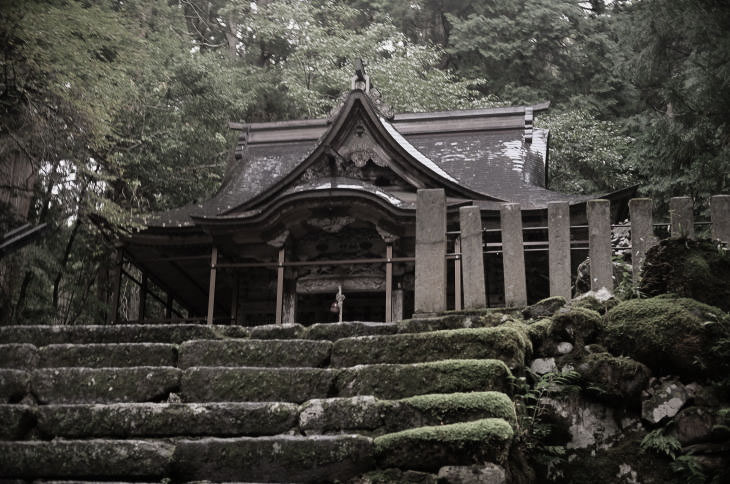 Main Shrine (Honden) at Heisenji.