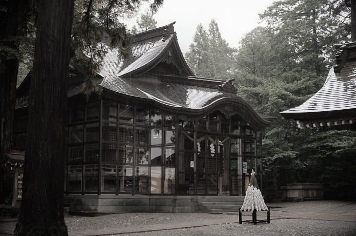 Kinken-gu Shrine in Tsurugi.