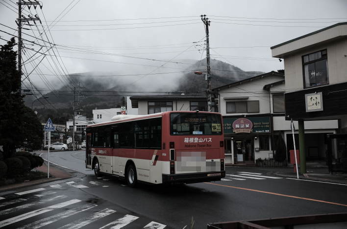 Hakone tozan Bus.