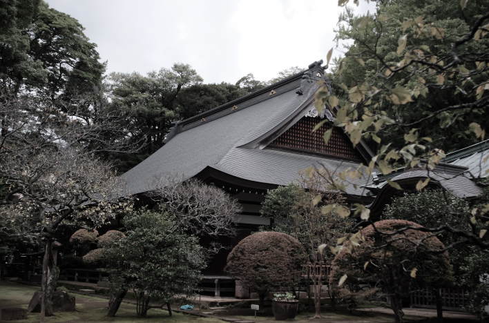 The main hall of Sounji Temple