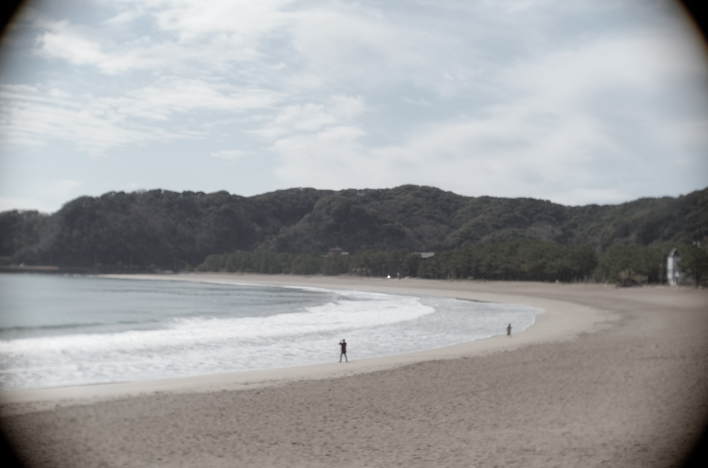 Yumigahama Beach in Minamiizu Town.